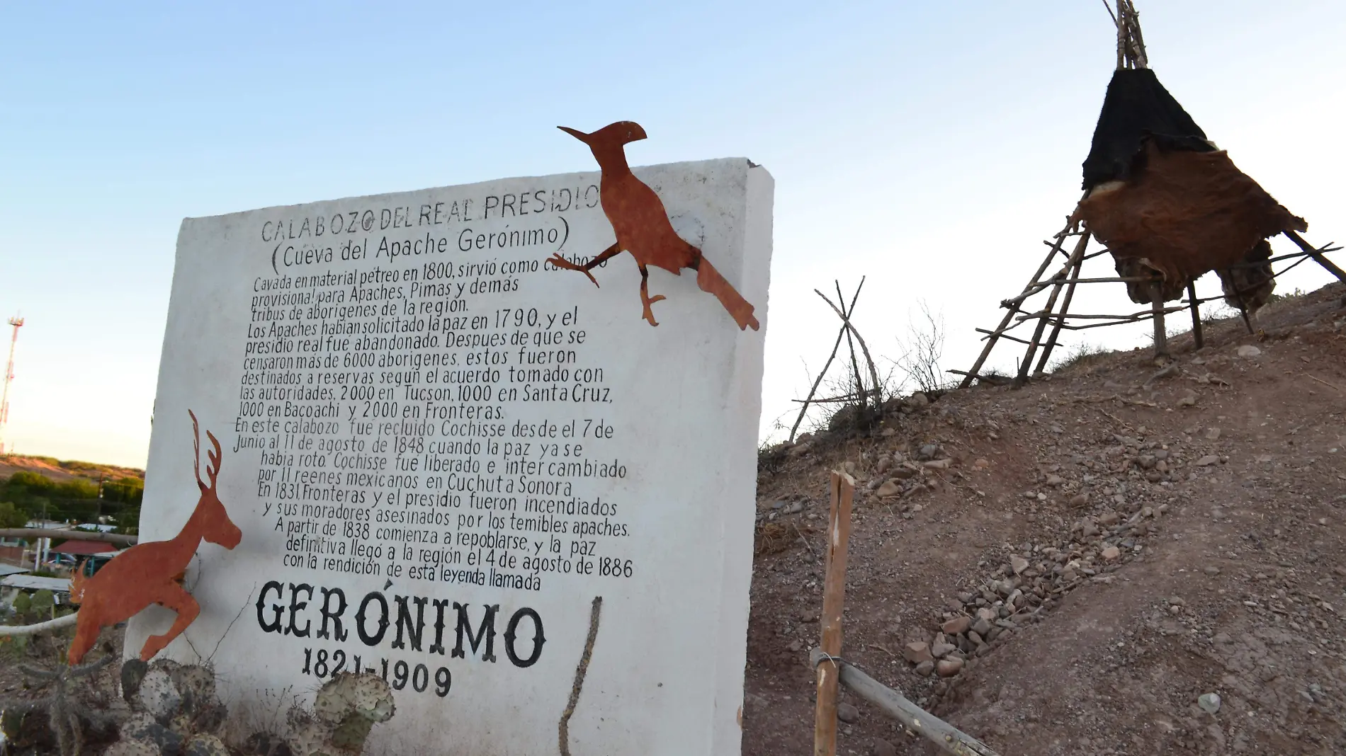 Indio Gerónimo en Fronteras